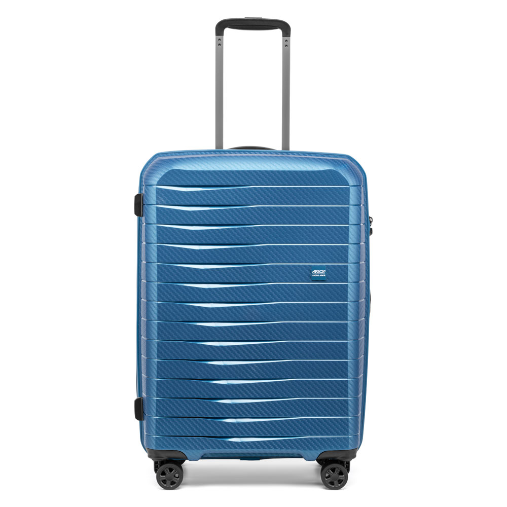Hårda resväskor - AIRBOX AZ18 3-set 75/65/55 Metallic Pink - 6
