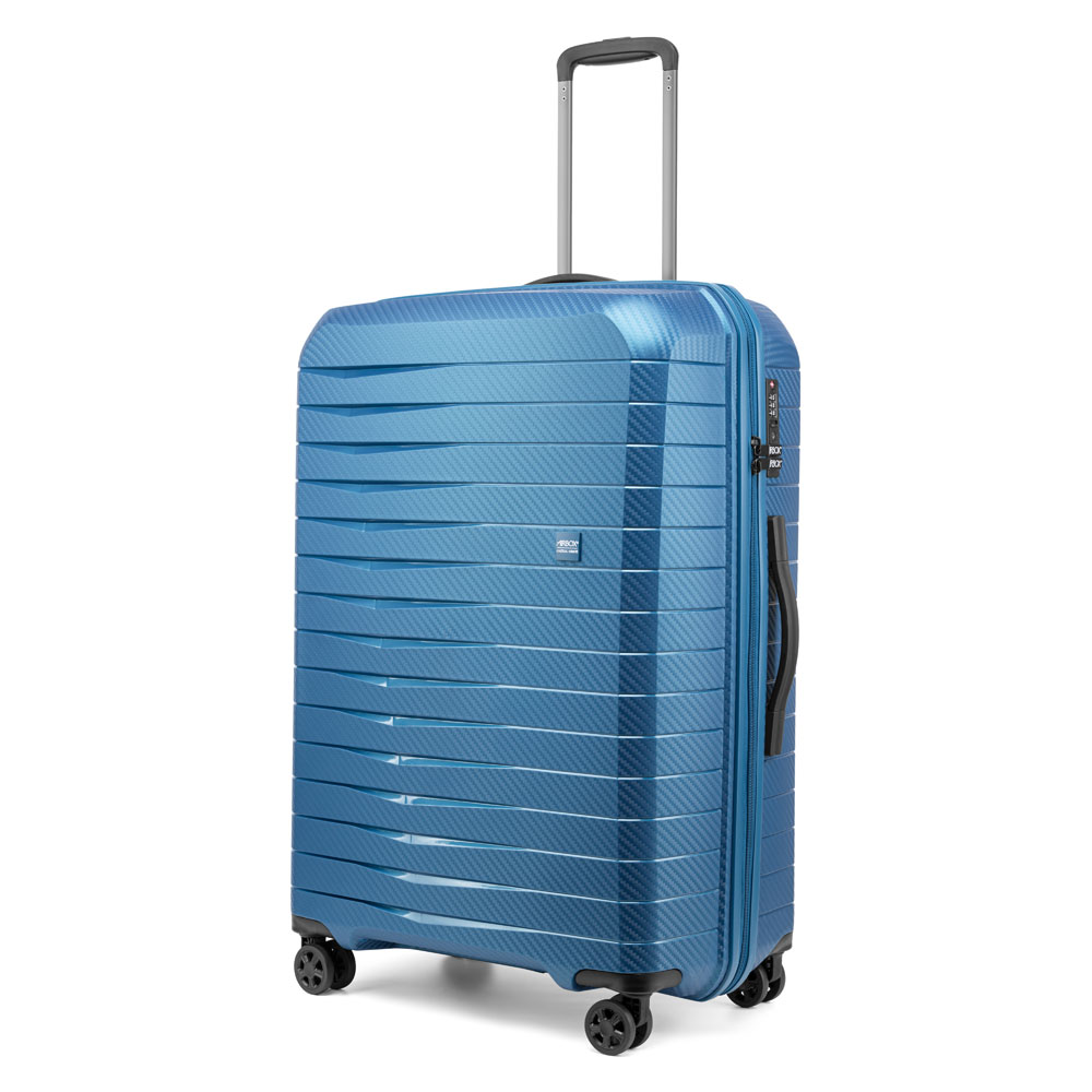 Hårda resväskor - AIRBOX AZ18 3-set 75/65/55 Metallic Pink - 3