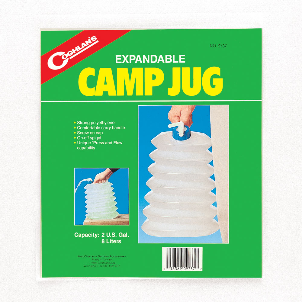 Hopfällbar vattendunk - COGHLANS Expandable Camp Jug - 2