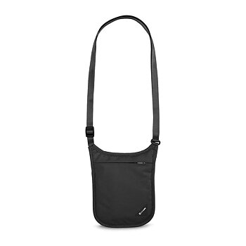 Värdesaksförvaring - PACSAFE Coversafe V75 RFID-blocking Neck Pouch Black