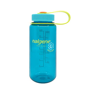 Vattenflaska - NALGENE Wide Mouth Sustain 0,5 Cerulean