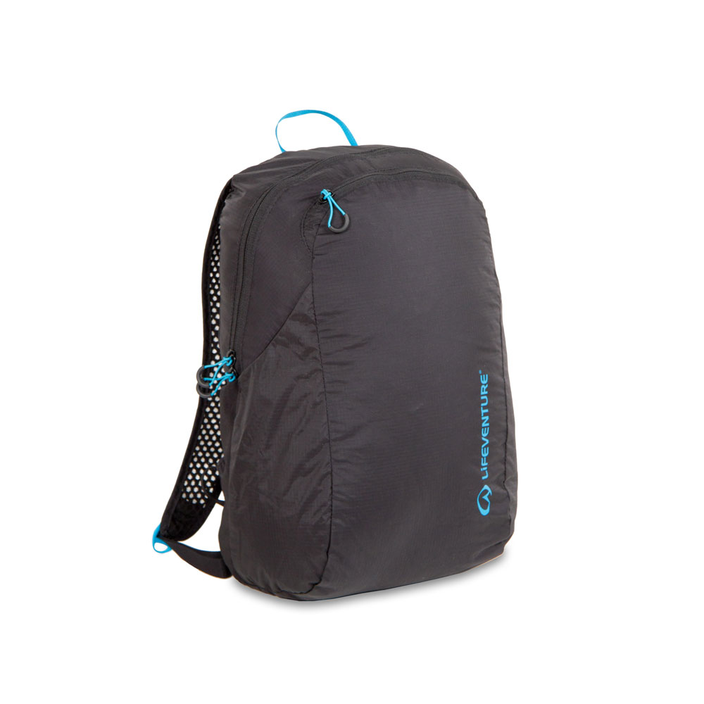 Ihoppackningsbar ryggsäck - LIFEVENTURE Packable Backpack 16L Black