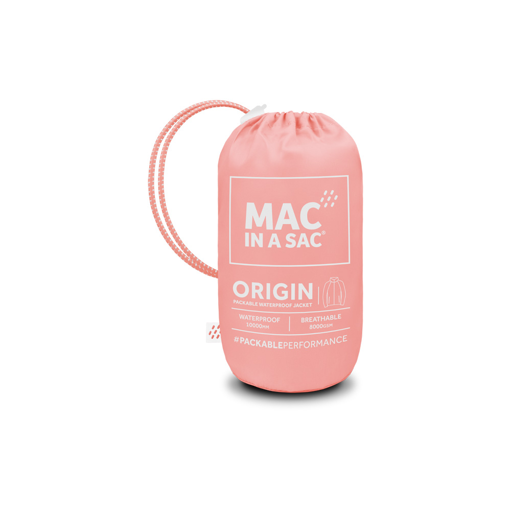 Lätt regnjacka - MAC IN A SAC Origin Waterproof Jacket Soft Coral - 2