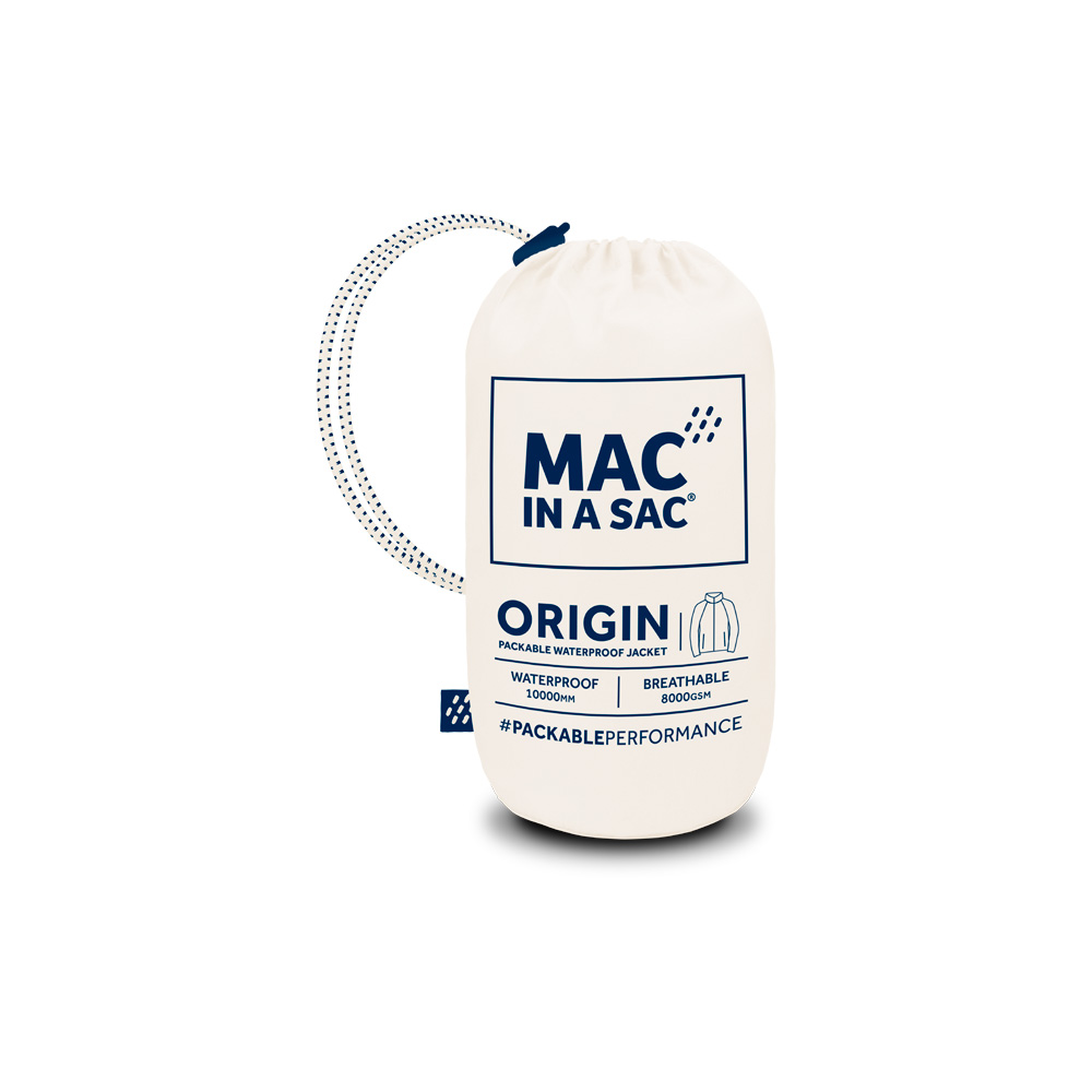 Lätt regnjacka - MAC IN A SAC Origin Waterproof Jacket Ivory - 2