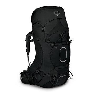 Rejäl vandringsryggsäck - OSPREY Aether 65 Black