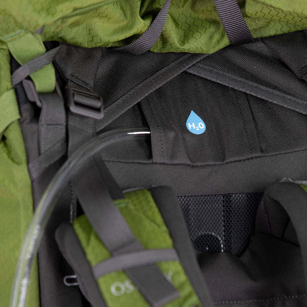 Rejäl vandringsryggsäck - OSPREY Aether 55 Garlic Green Mustard - 6