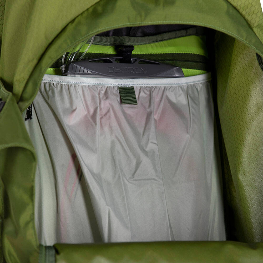 Rejäl vandringsryggsäck - OSPREY Aether 55 Garlic Green Mustard - 5