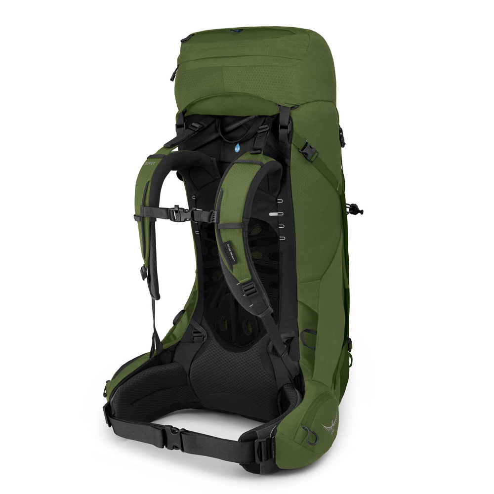 Rejäl vandringsryggsäck - OSPREY Aether 55 Garlic Green Mustard - 2