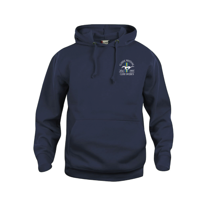 Hoodie Marinblå