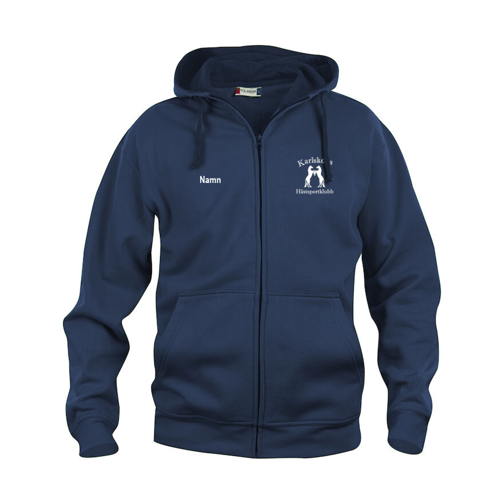 Ziphood med tryck - 2
