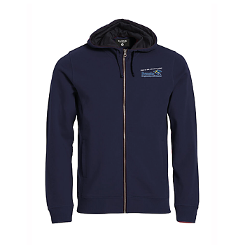 Classic Hoody Full Zip Marin