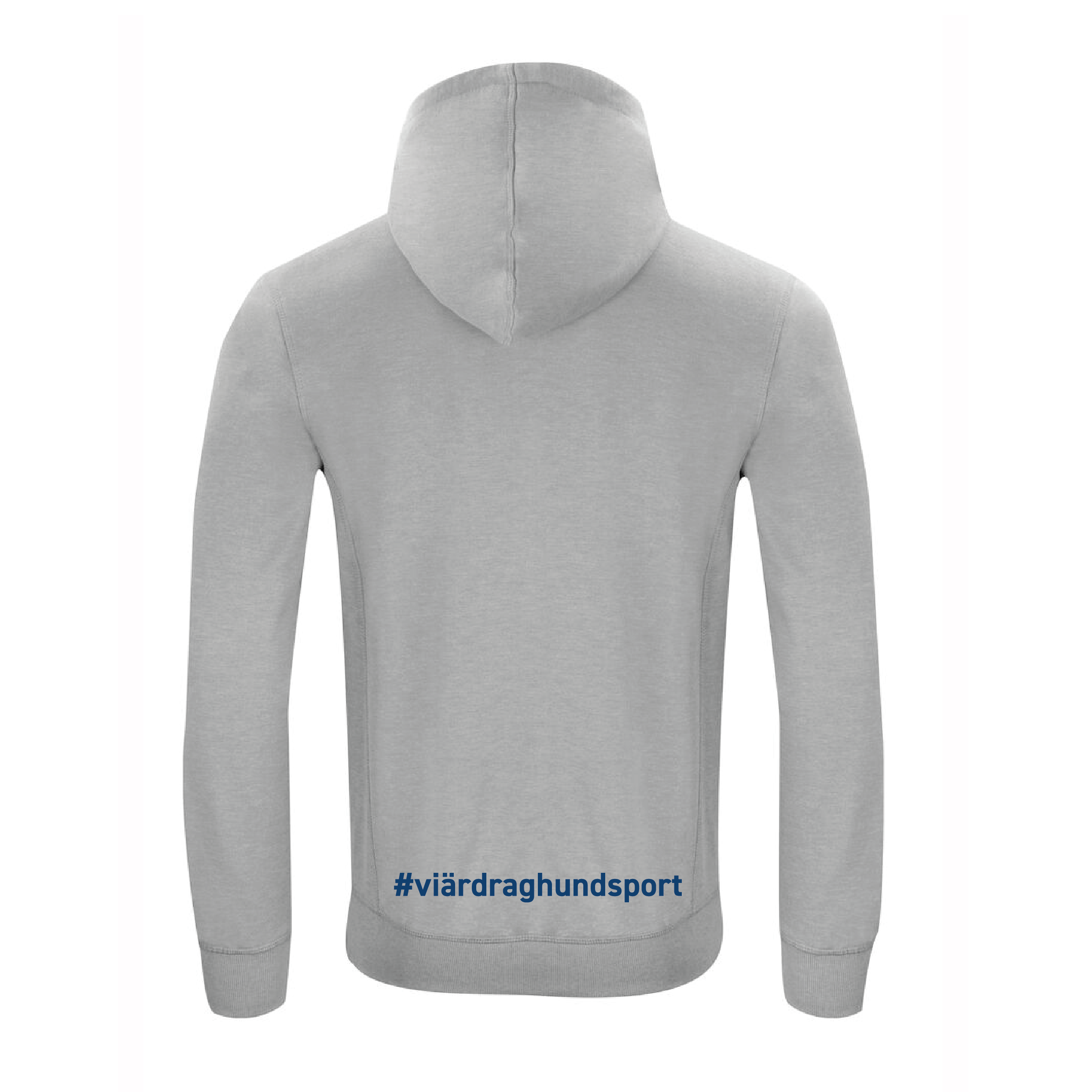 Classic Hoody Full Zip Grå - 2