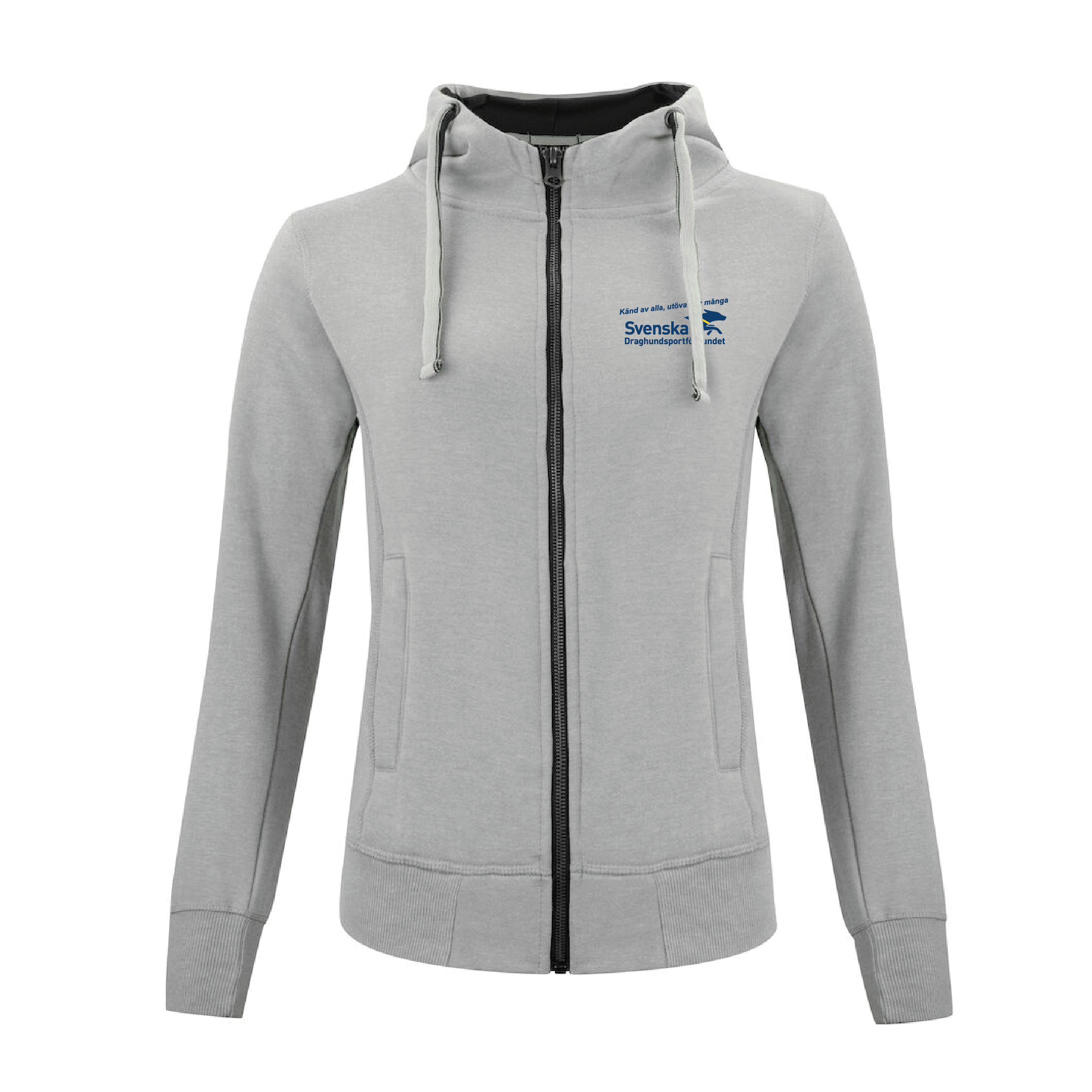 Classic Hoody Full Zip Grå - 3