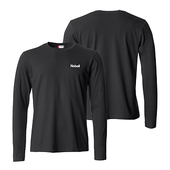 Långärmad T-shirt med tryck