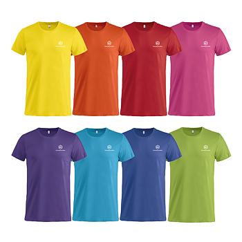 Färgglad T-shirt