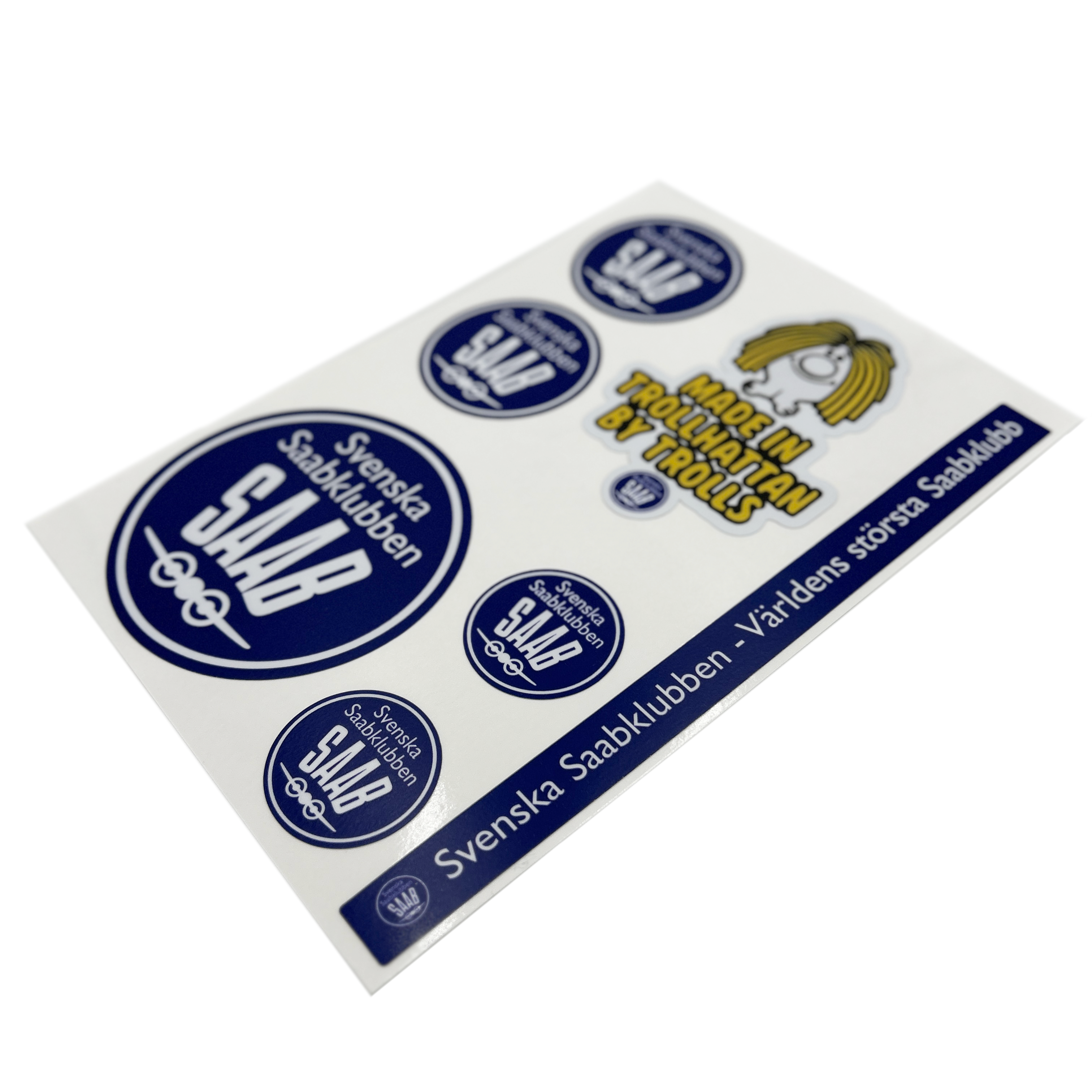 Svenska Saabklubben Stickers - 2