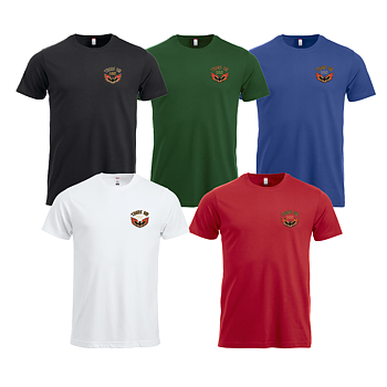 T-shirt med litet tryck