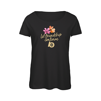 T-shirt rundhals med tryck