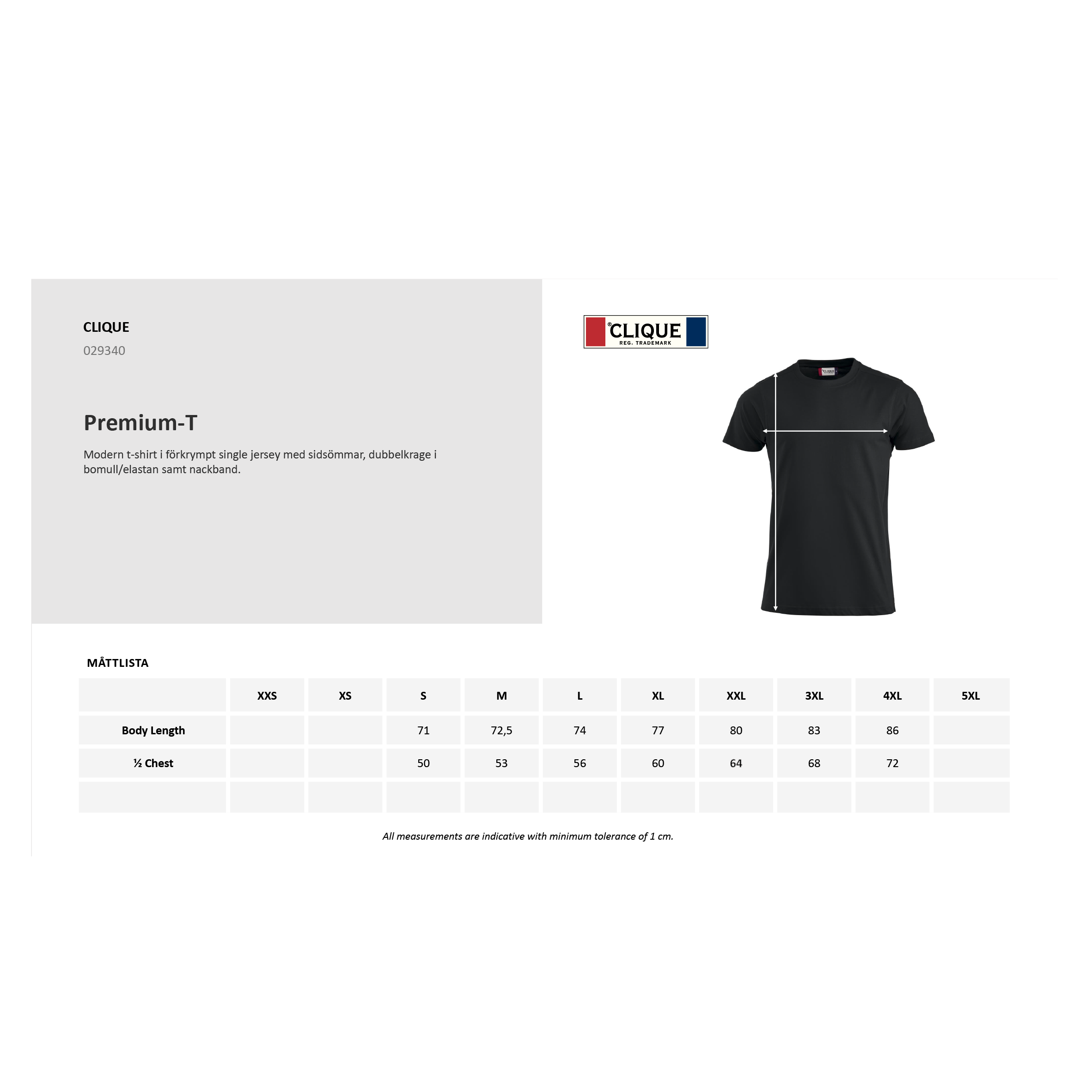 T-shirt Herr med tryck - 2