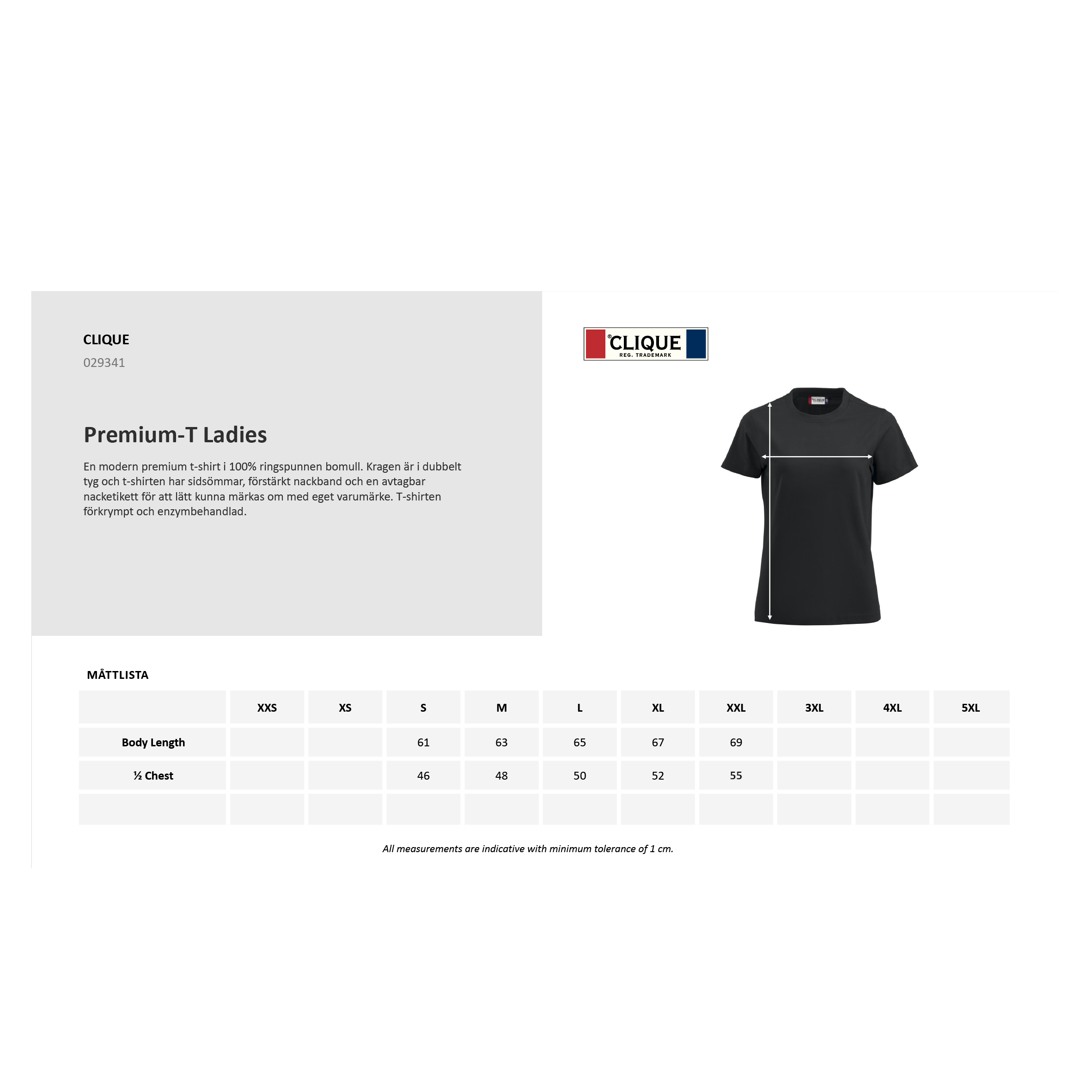 T-shirt Dam med tryck - 2