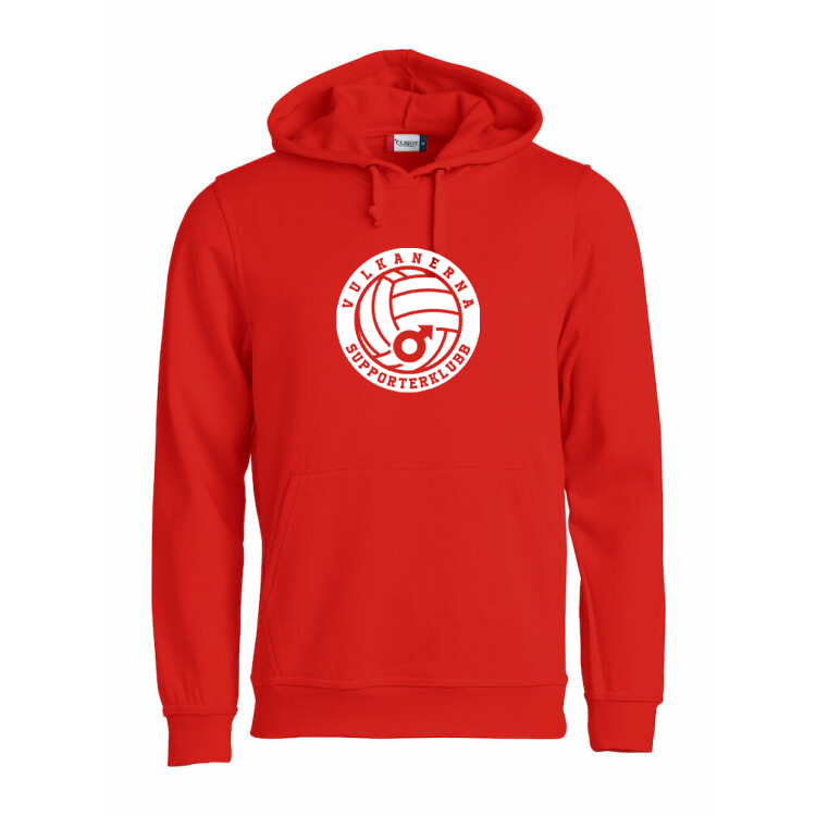 Hoody basic med stor logo - 3