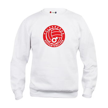 Sweatshirt med stor logo