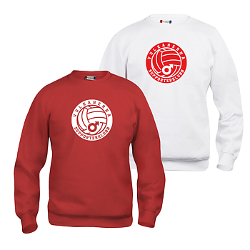 Sweatshirt med stor logo