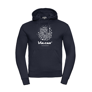 Hoodie Herr med tryck