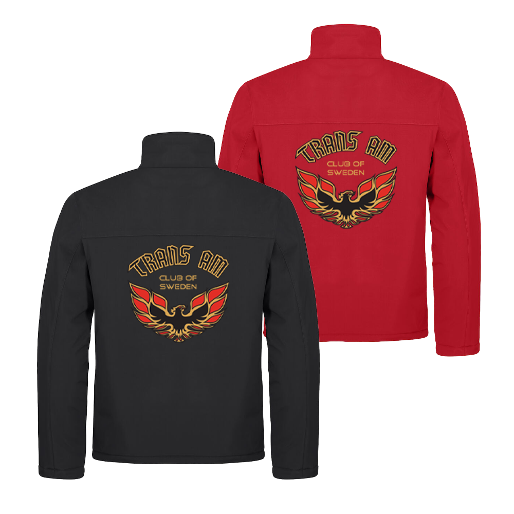 Fodrad Softshelljacka med tryck - 3