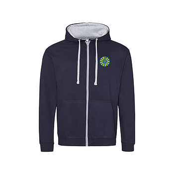 Ziphood med tryck