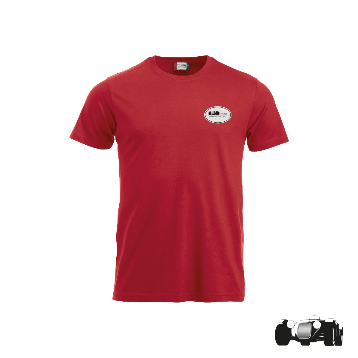 T-shirt Röd Dam/Herr