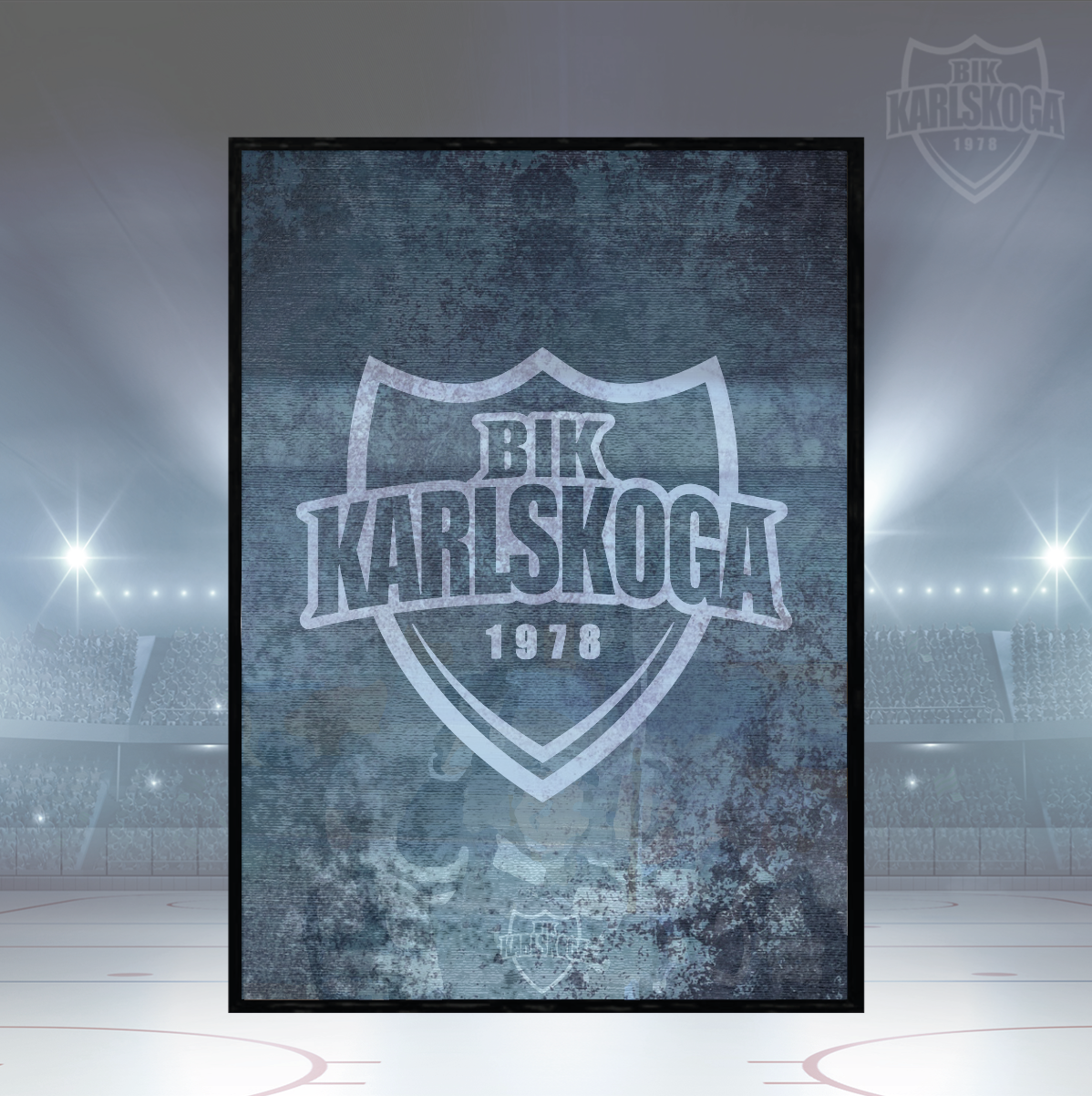 Poster BIK Karlskoga firar 50x70cm - exkl. ram
