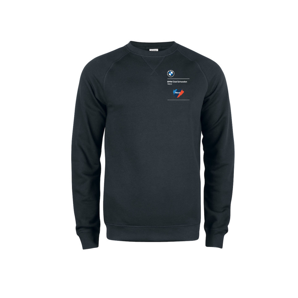 Sweatshirt Herr/Dam med tryck (WEST)