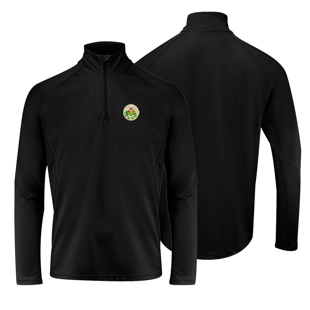 Active Sweater Unisex/Junior Svart med tryck