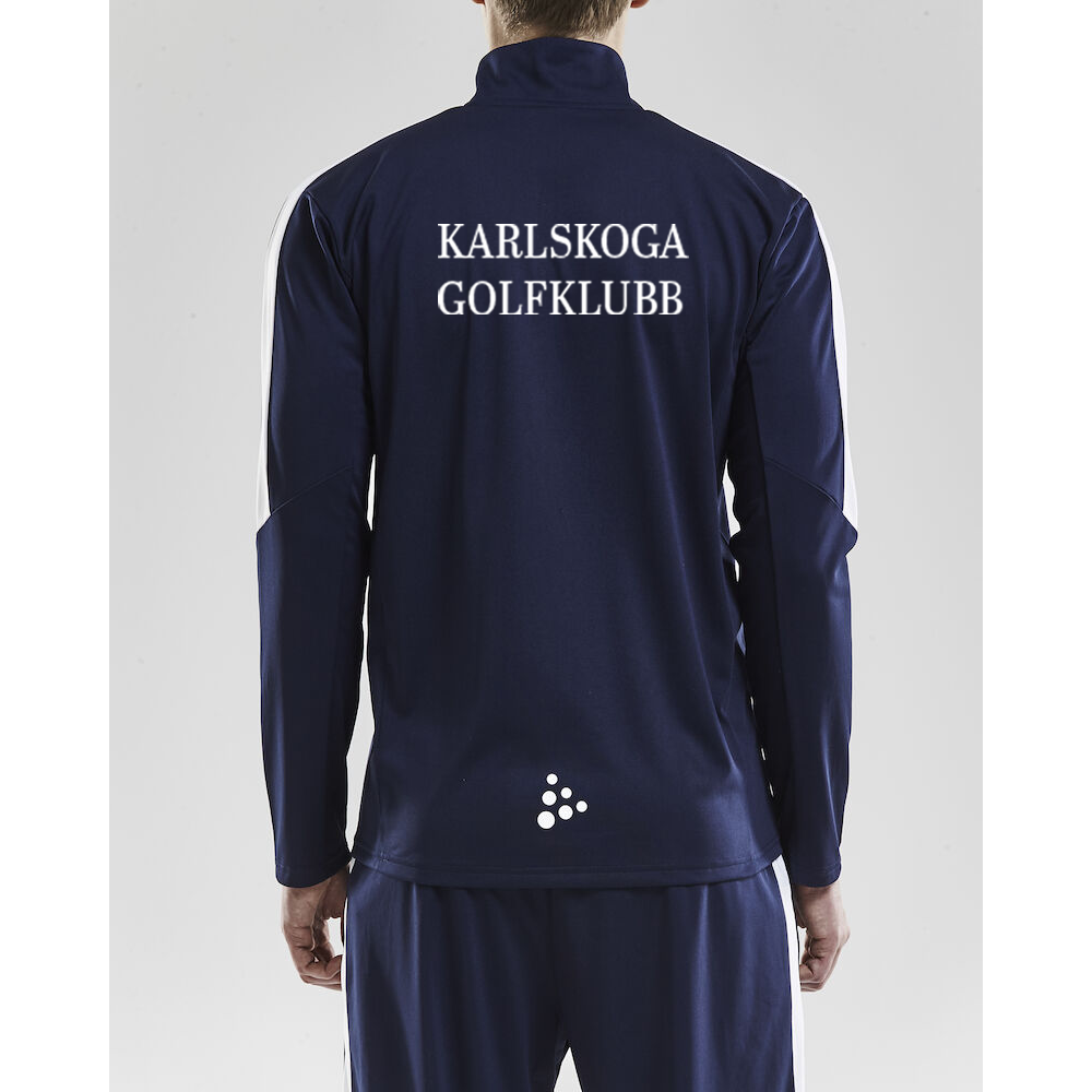 Progress halfzip Herr/Dam/Junior Marin med tryck - 7