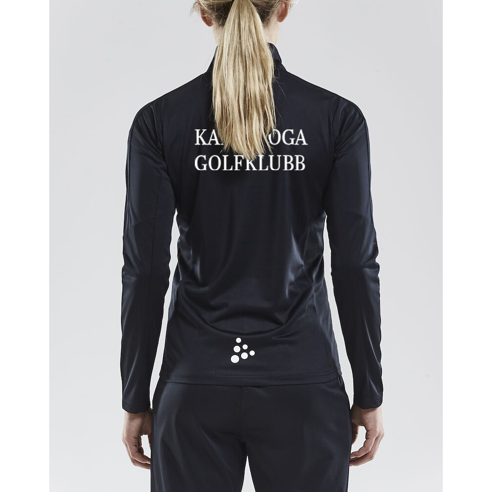 Progress halfzip Herr/Dam/Junior Svart med tryck - 6