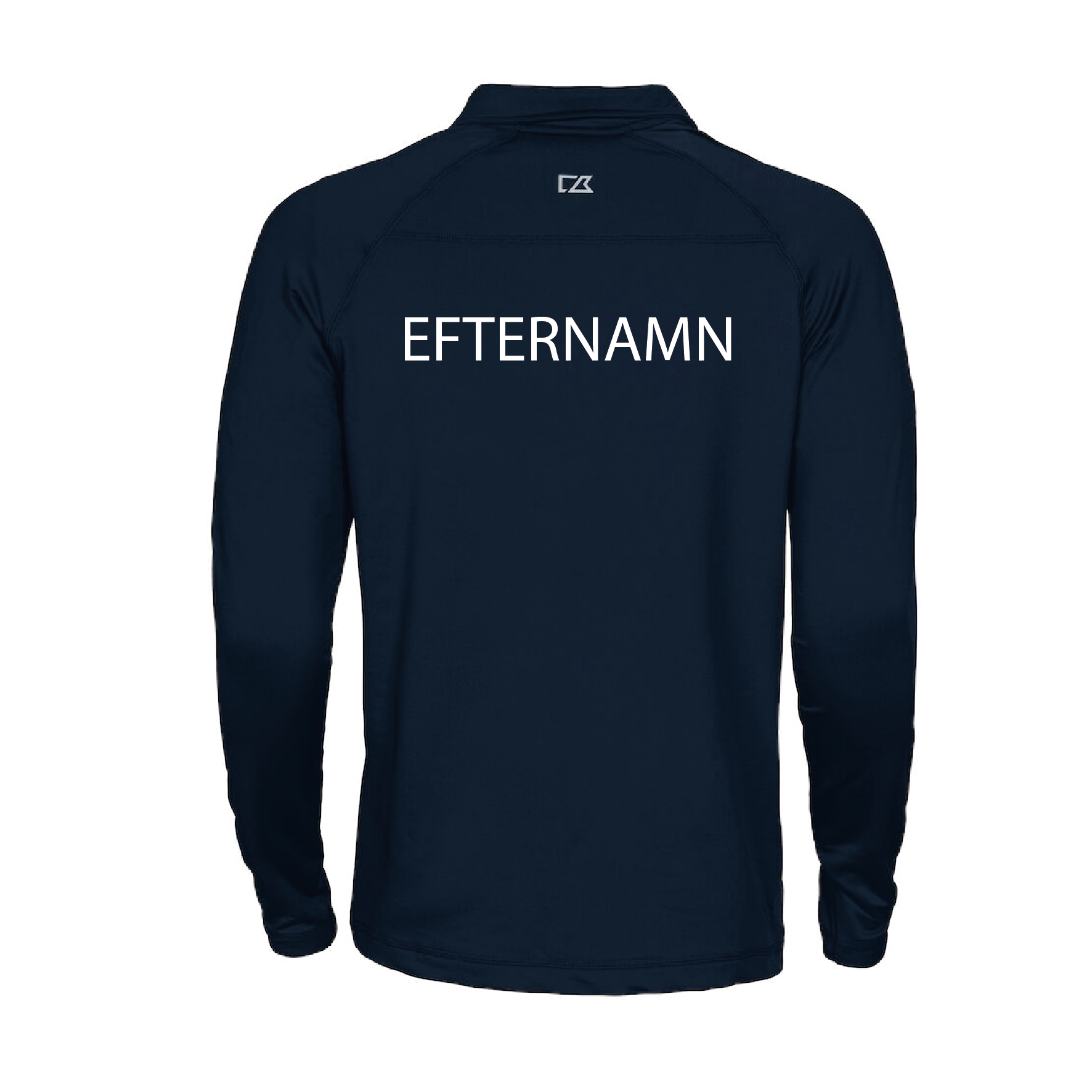 Långärmad halfzip med tryck - 10