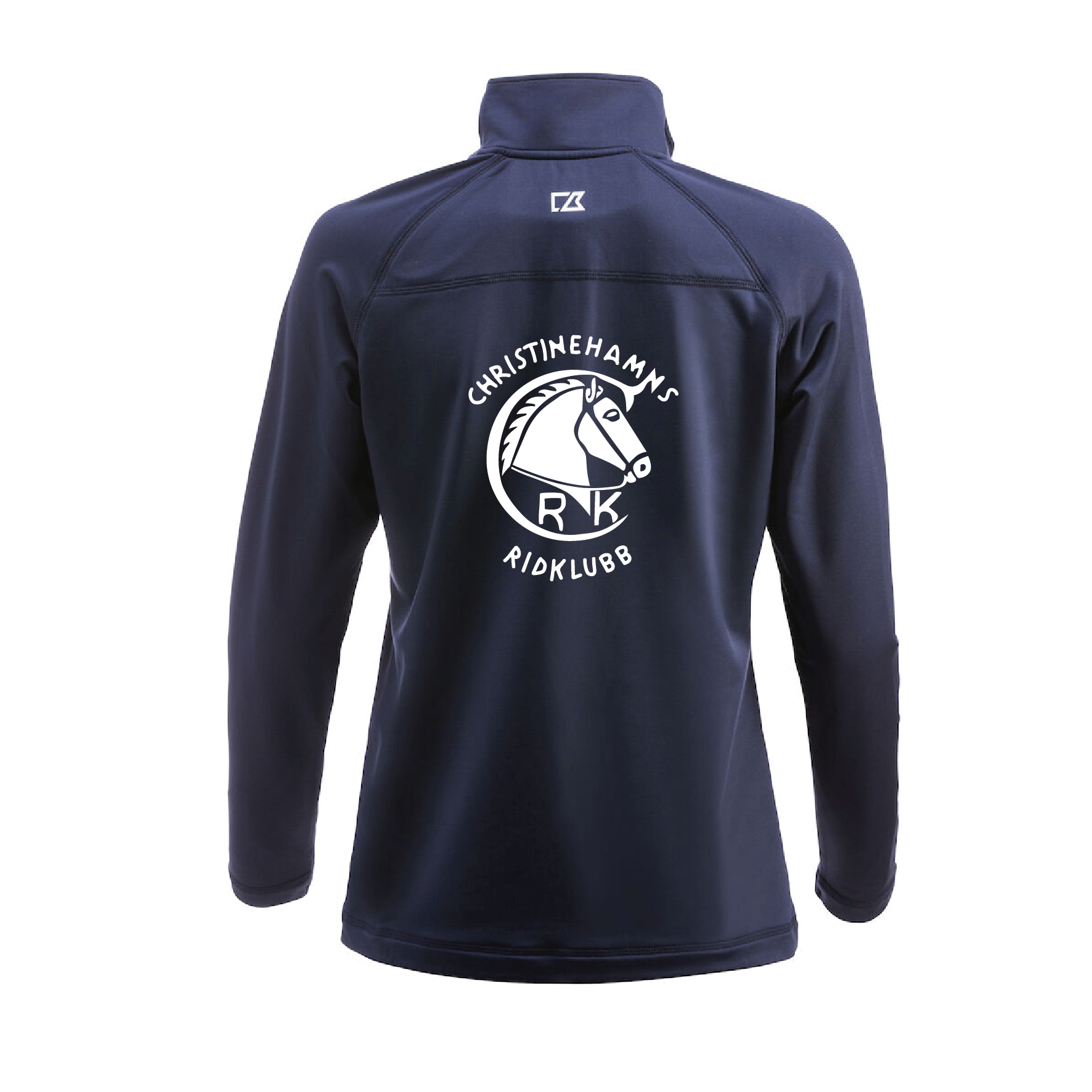 Långärmad halfzip med tryck - 7