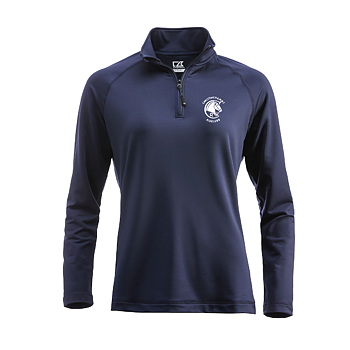 Långärmad halfzip med tryck