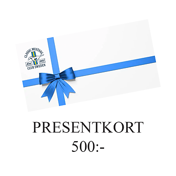Presentkort (webbshop) 500kr