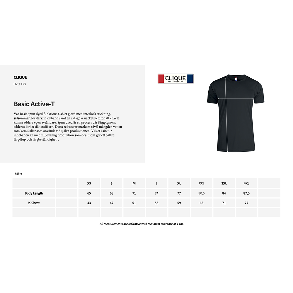 Funktions T- shirt Dam / Herr med tryck - 4