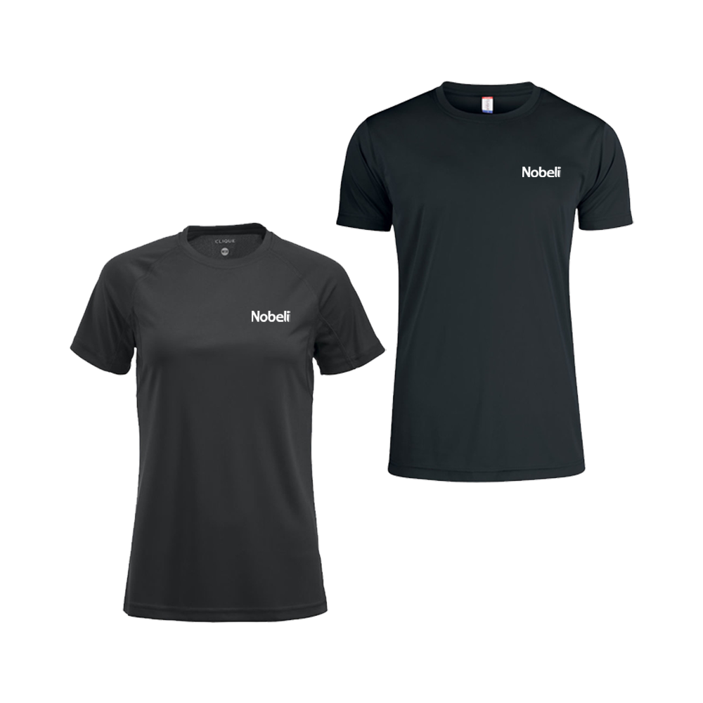 Funktions T- shirt Dam / Herr med tryck