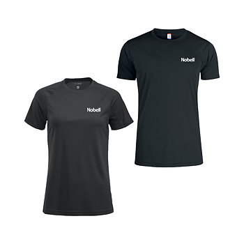 Funktions T- shirt Dam / Herr med tryck