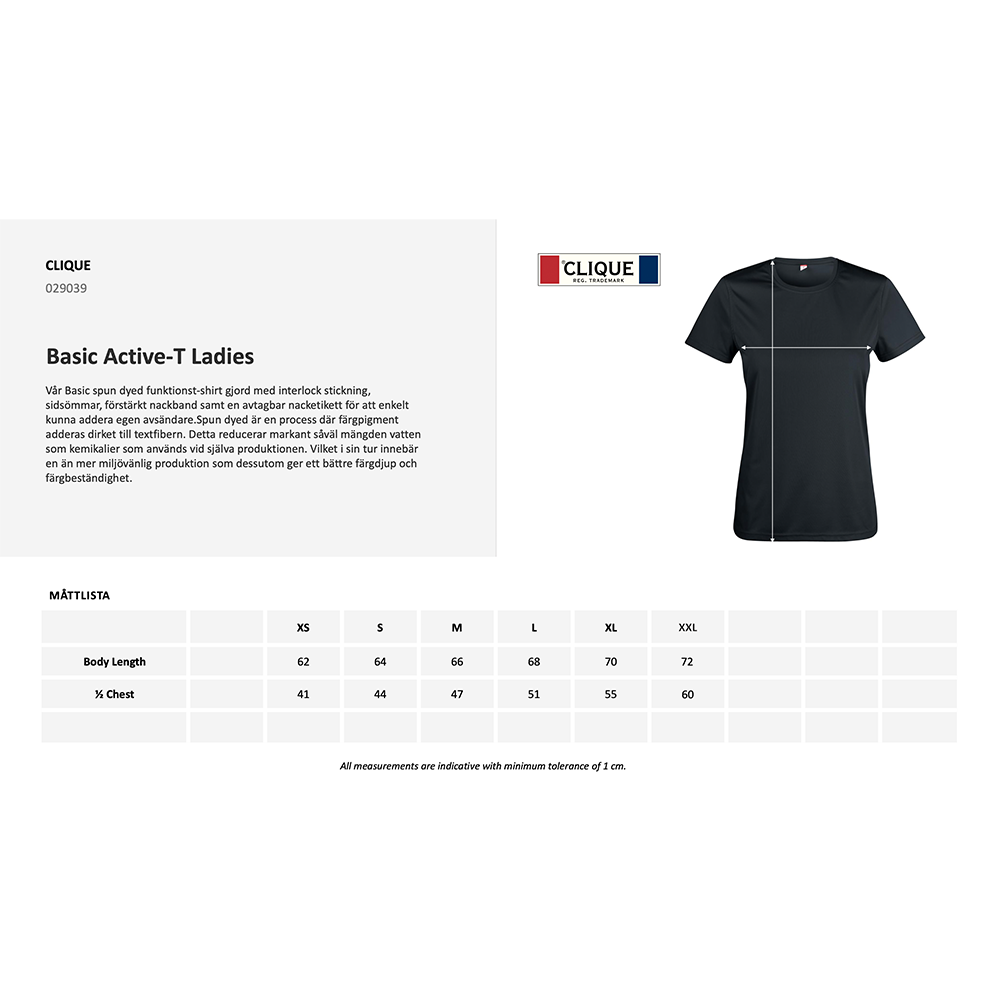 Funktions T- shirt Dam / Herr med tryck - 3