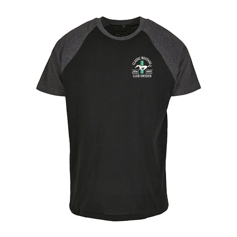 T-shirt 2-färgad med tryck