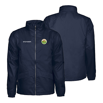 Winton Vindjacka Unisex Marin med tryck