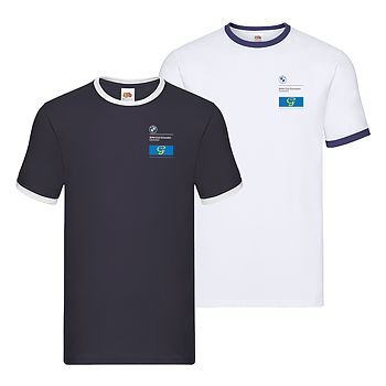 T-shirt med kontrastfärg Unisex med tryck (GÄVLEDALA)