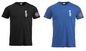 T-shirt med kalligrafi + logo