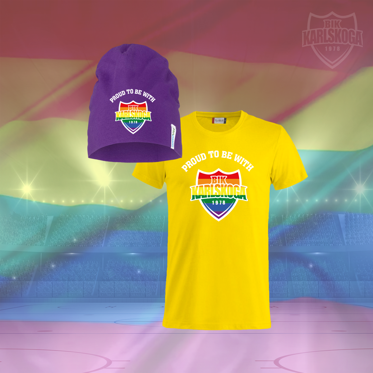 Proud to be with BIK T-shirt + Mössa - 34