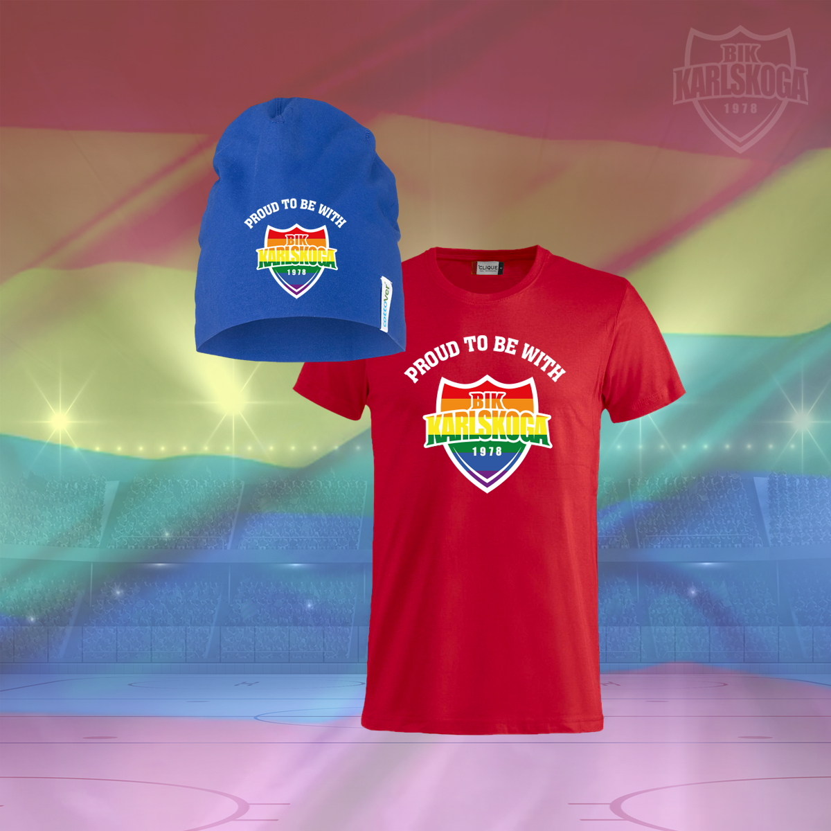 Proud to be with BIK T-shirt + Mössa - 26